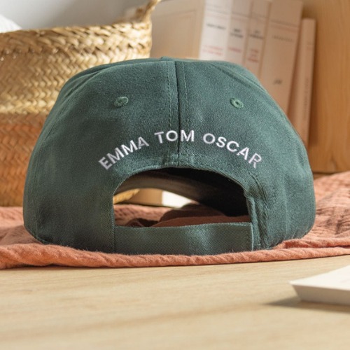Embroidered Cap - Image 4