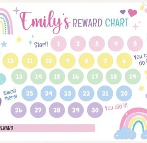 Kiddies Custom Reward Chart