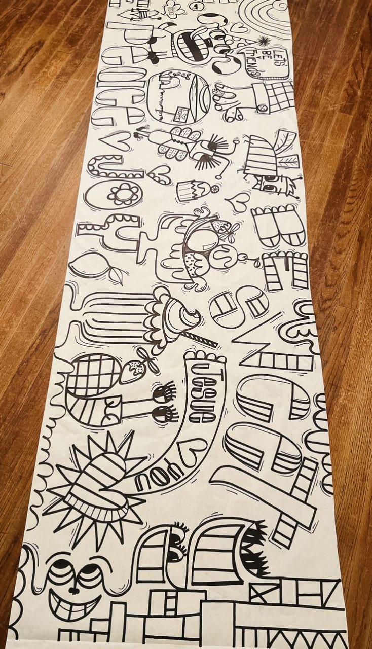 Colour Me Tablecloth - Image 5