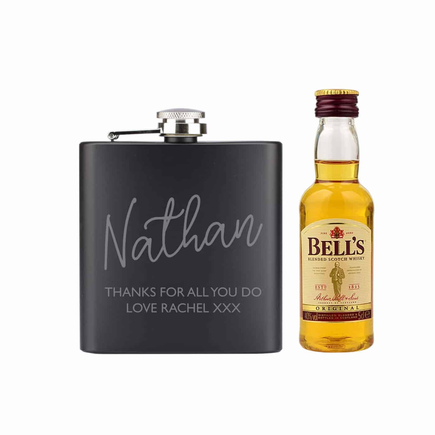 Personalized Engraved Flask - Image 3