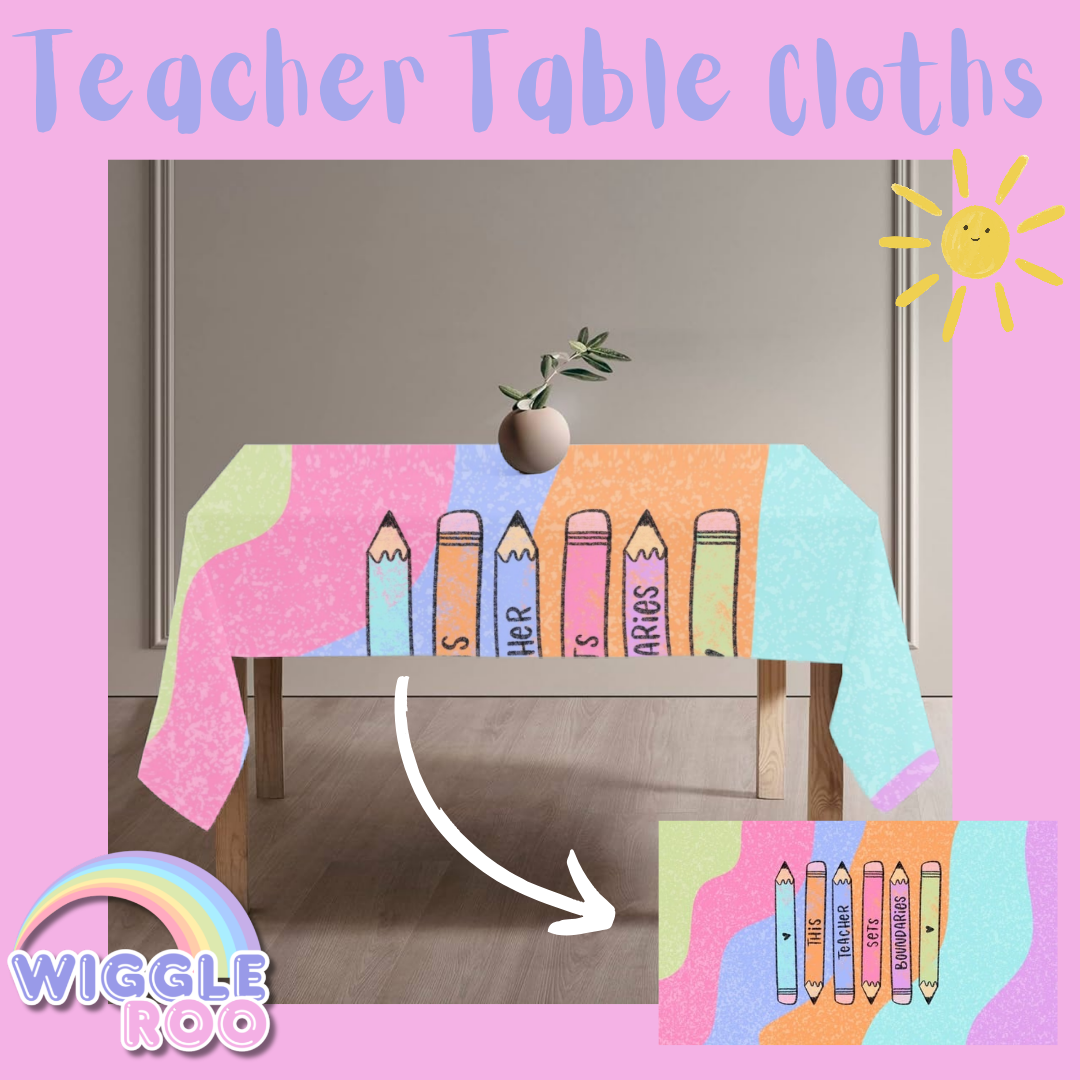 Custom Teacher Tablecloth - Image 4