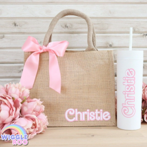 Personalised Jute + Skinny Combo