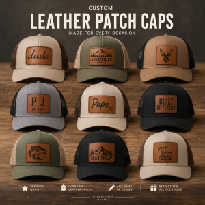 LEATHER PATCH CAPS