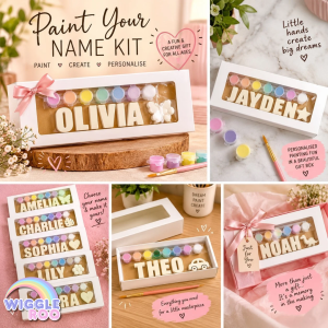 Paint Your Own Name Kit